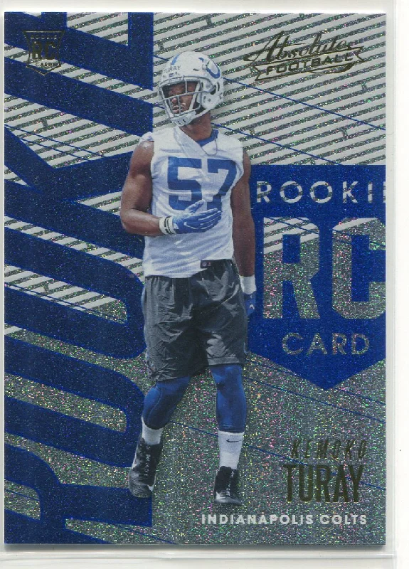 Kemoko Turay 2018 Panini Absolute Football Rookie Card