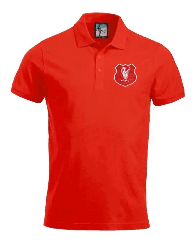 Liverpool Retro Football Polo Shirt 1950s