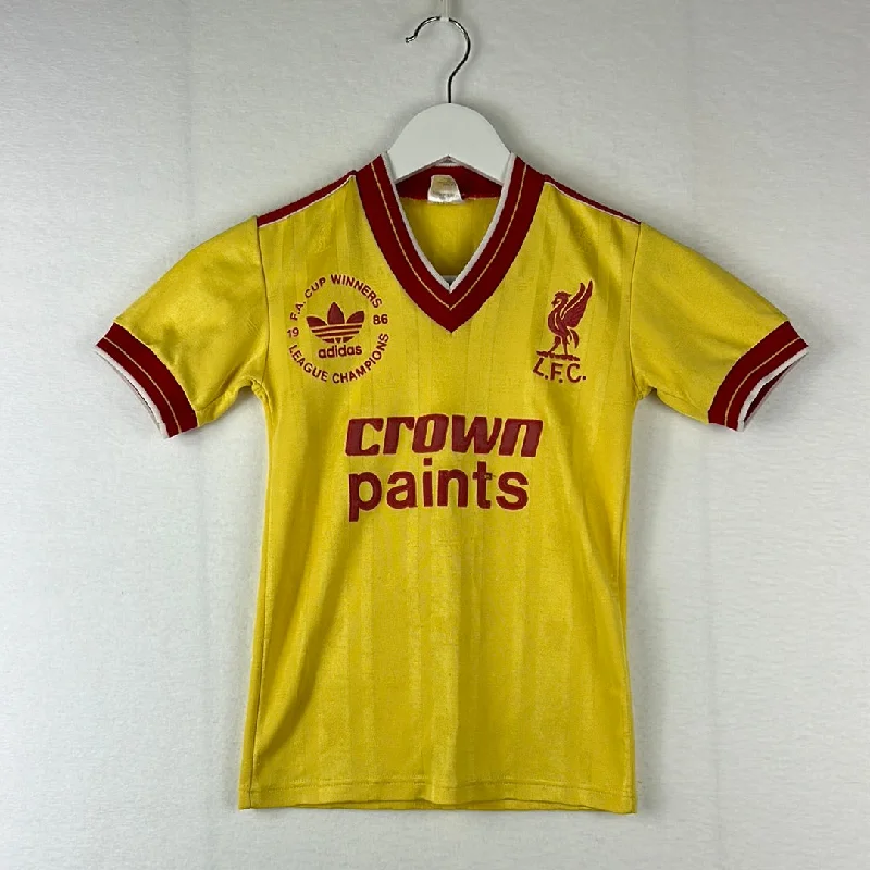 Liverpool 1986-1987 Away Shirt - Boys Size - Good Condition