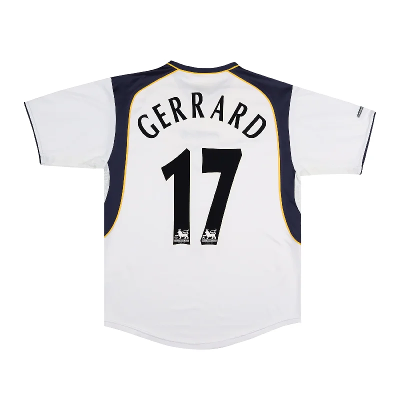 LIVERPOOL 2001-03 AWAY SHIRT - GERRARD 17 - M