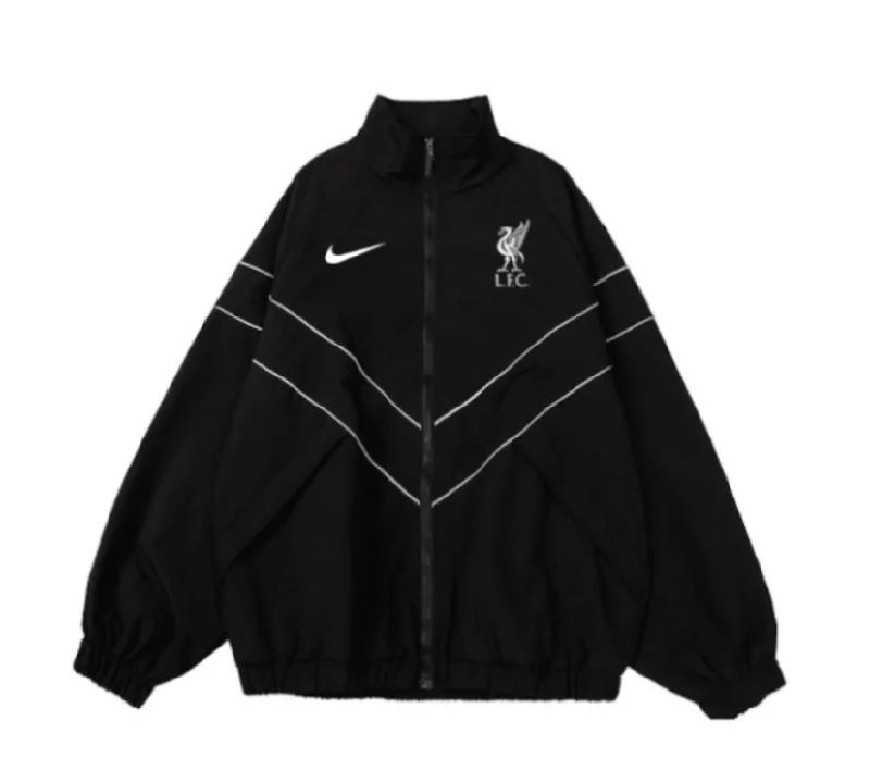 Liverpool Black Rain Jacket