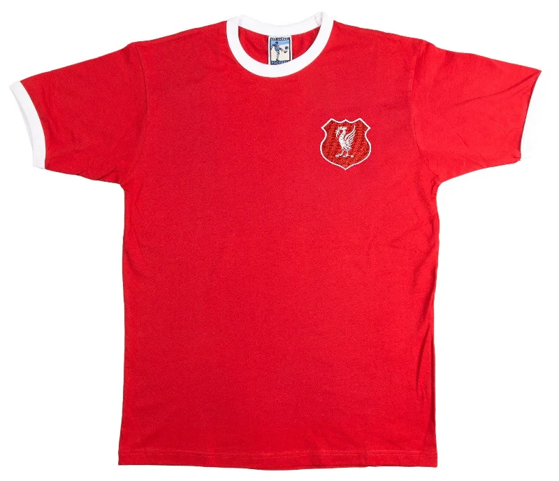 Liverpool Retro Football T Shirt 1950s