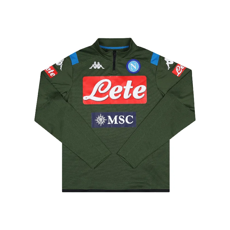 NAPOLI 2019-20 1/4 ZIP TRAINING TOP - M