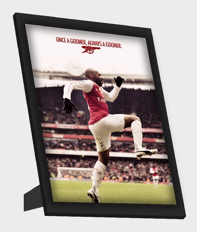 Once A Gooner Always A Gooner Framed Art