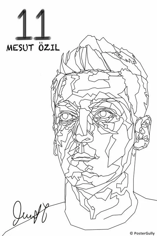 Ozil Art BW