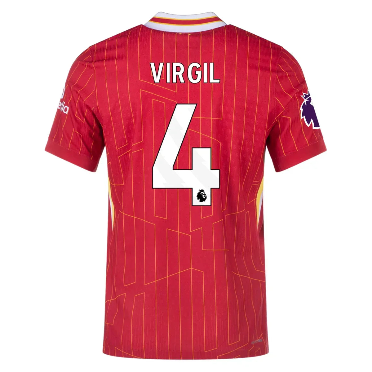 Virgil van Dijk Liverpool 24/25 Player Version I Home Jersey