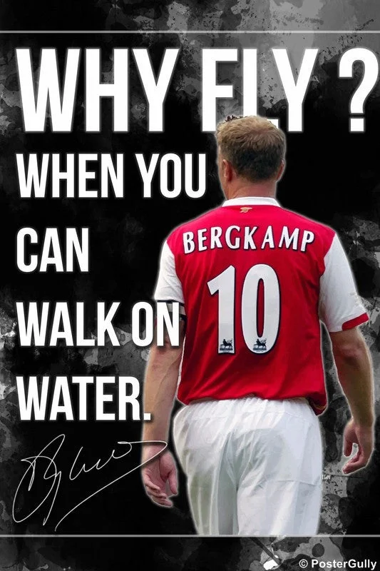 Why Fly | Bergkamp by Arsenal F.C